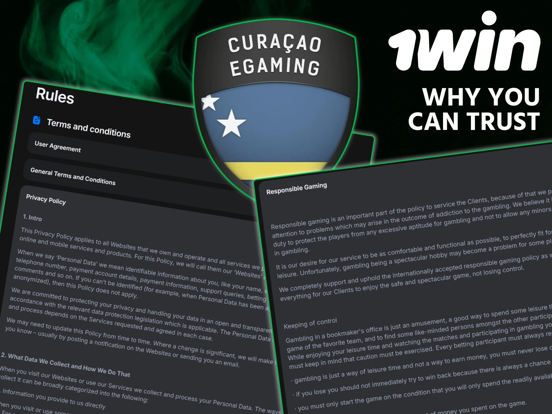 Learn why you can trust the 1win platform for secure betting and casino games.