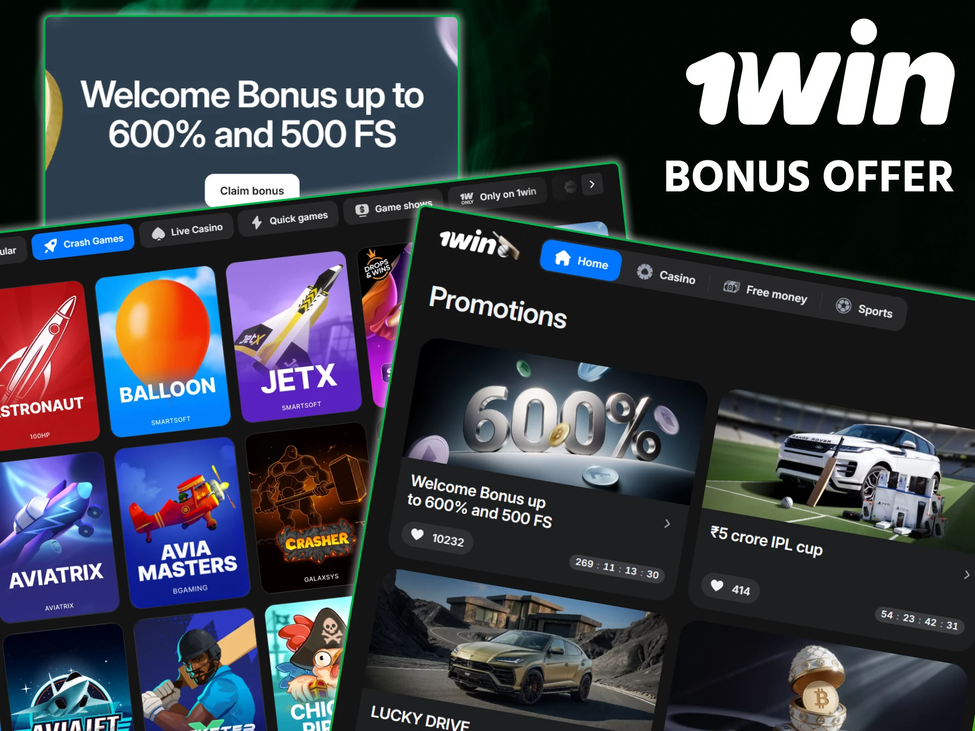 Activate your exclusive 1win Balloon bonus offer to play with extra funds.