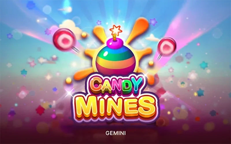Try the colourful game Candy Mines from 1win Casino.
