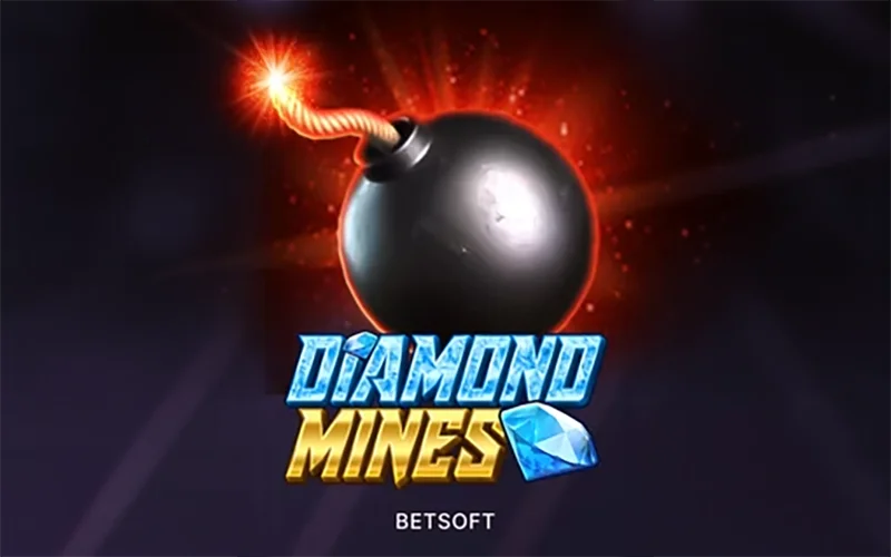 Become the lucky winner of the bonus round in the Diamond Mines game at 1win Casino.