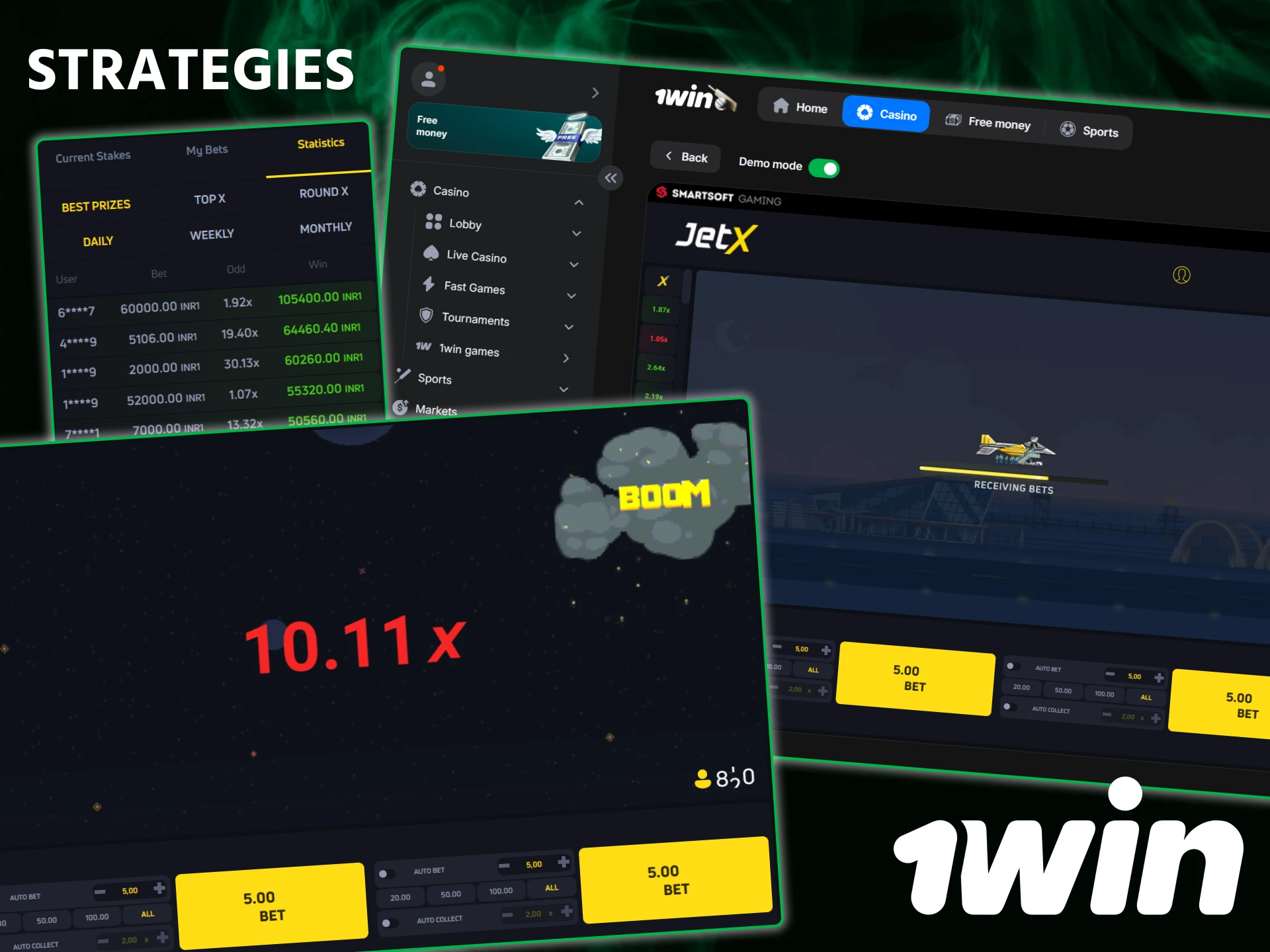Learn effective JetX strategies and tactics to improve your results at 1win.