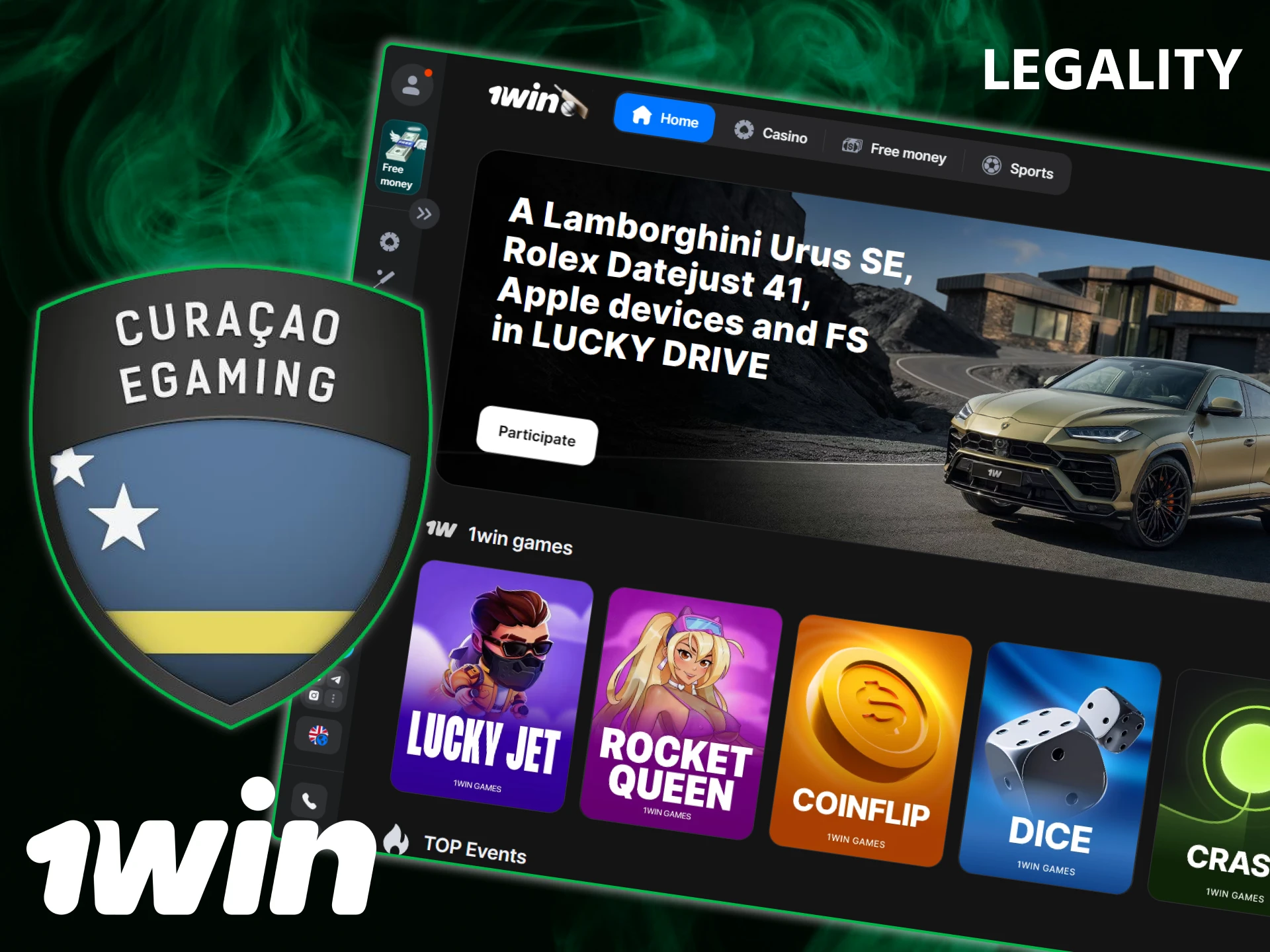 Review the official licensing details to find out if 1win is legal in India.