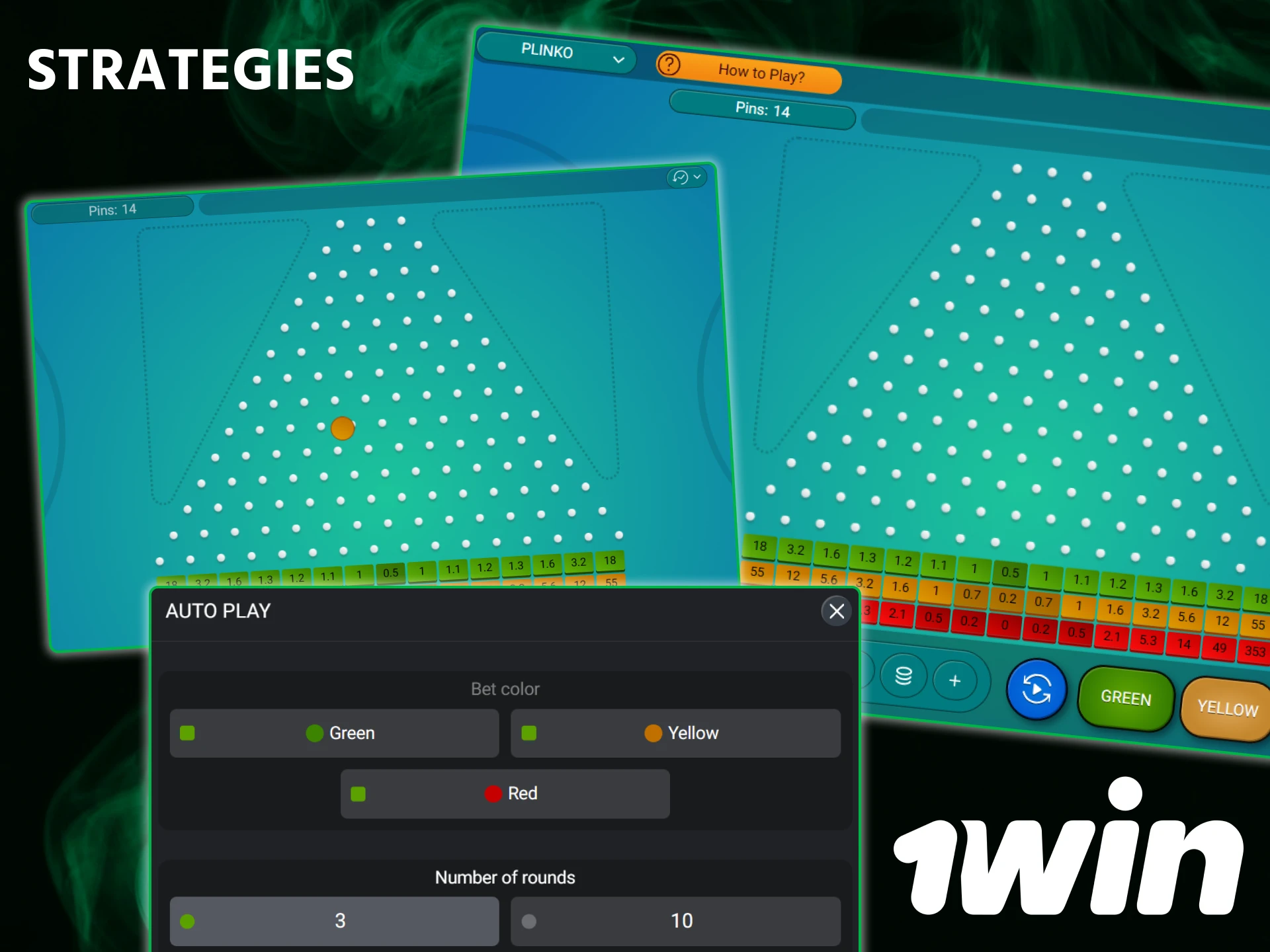 Apply proven Plinko strategies to hit the highest multipliers at 1win.